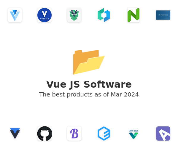 The best Vue JS products