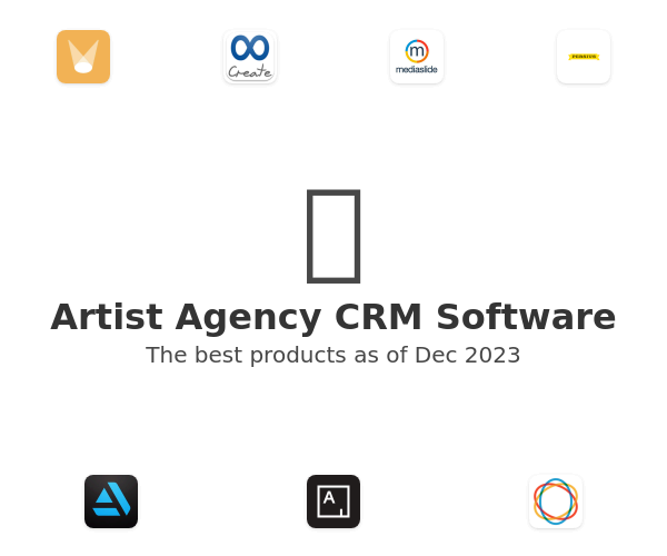 The best Artist Agency CRM products
