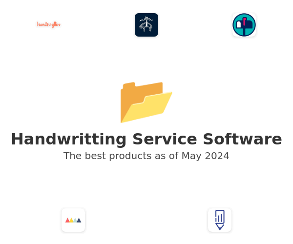 The best Handwritting Service products