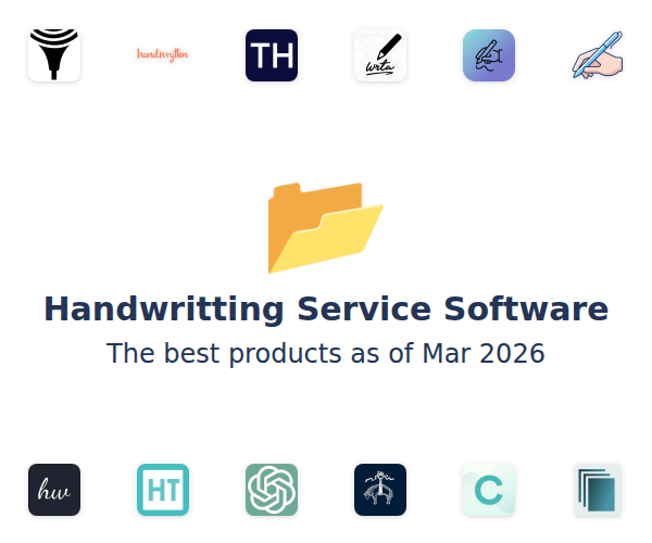 The best Handwritting Service products