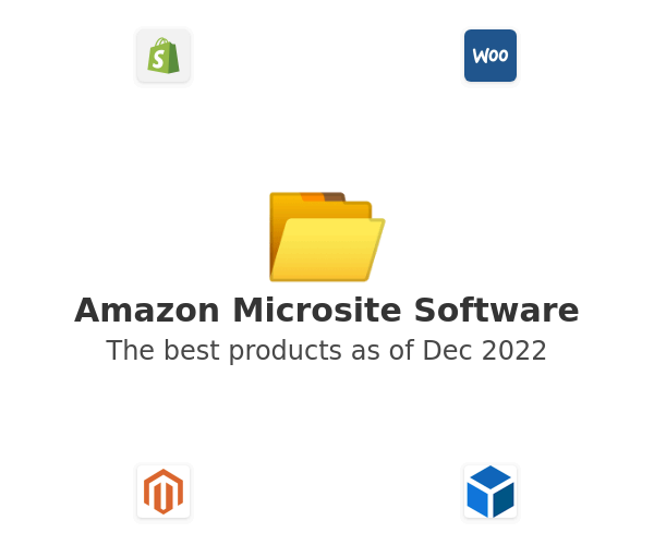 The best Amazon Microsite products