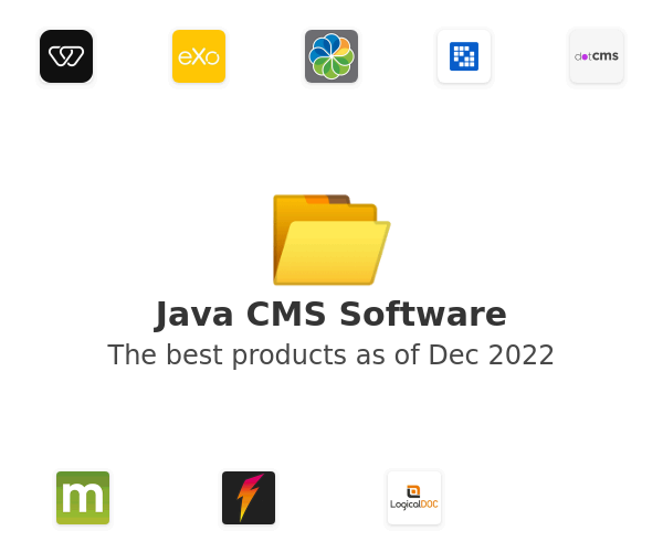 The best Java CMS products