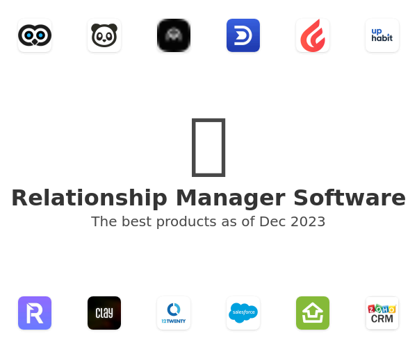 The best Relationship Manager products