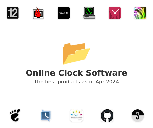 The best Online Clock products