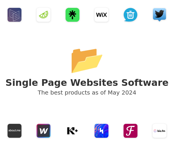 The best Single Page Websites products