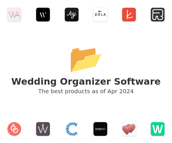 The best Wedding Organizer products