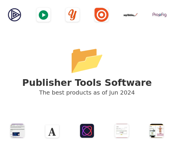 The best Publisher Tools products