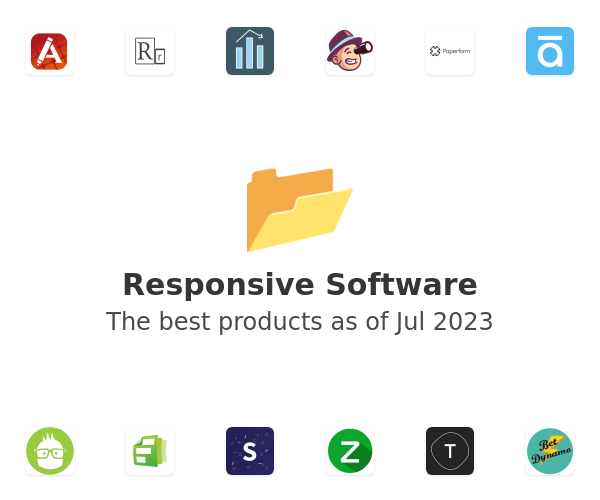 The best Responsive products
