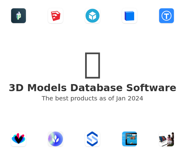 The best 3D Models Database products
