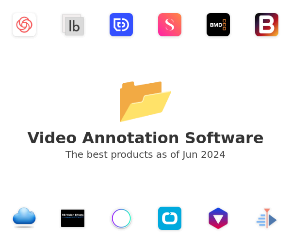 The best Video Annotation products