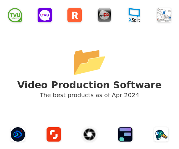 The best Video Production products