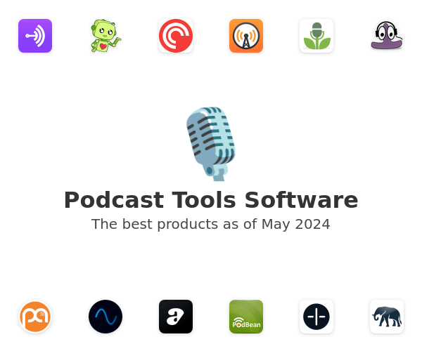 The best Podcast Tools products