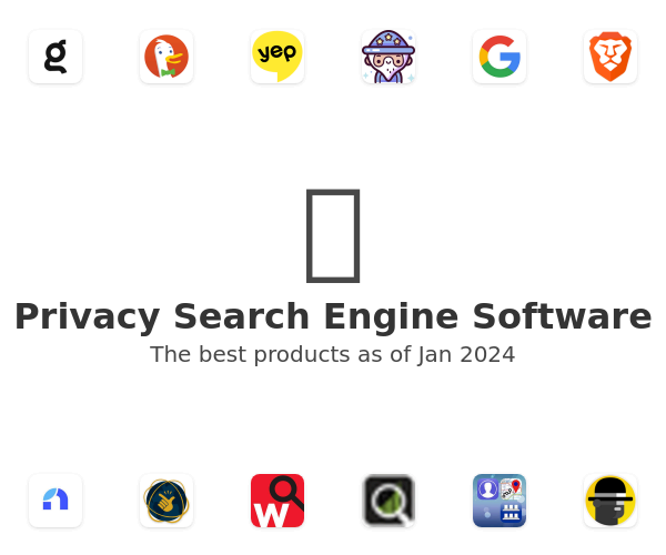 The best Privacy Search Engine products