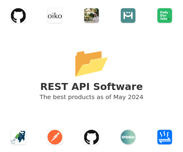 The best REST API products