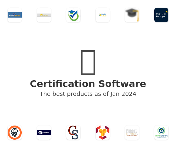 The best Certification products