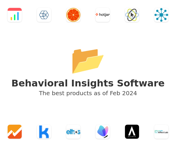 The best Behavioral Insights products