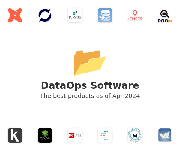 The best DataOps products