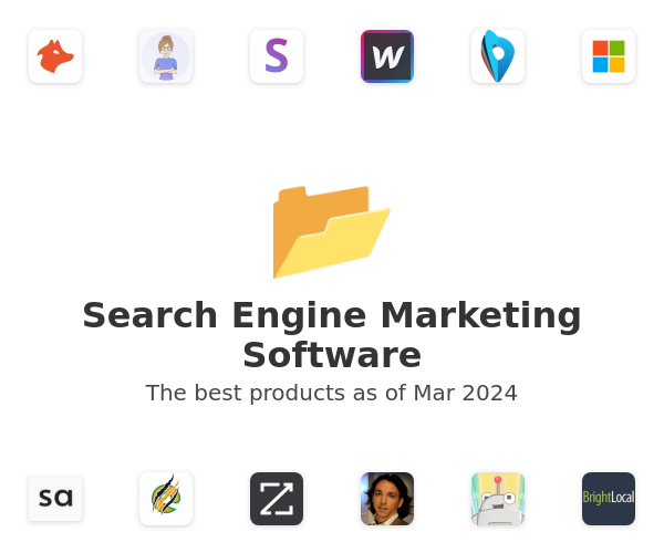 The best Search Engine Marketing products