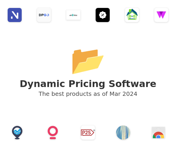 The best Dynamic Pricing products