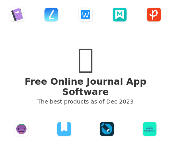 The best Free Online Journal App products