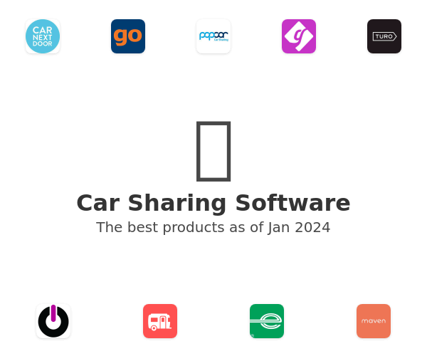 The best Car Sharing products