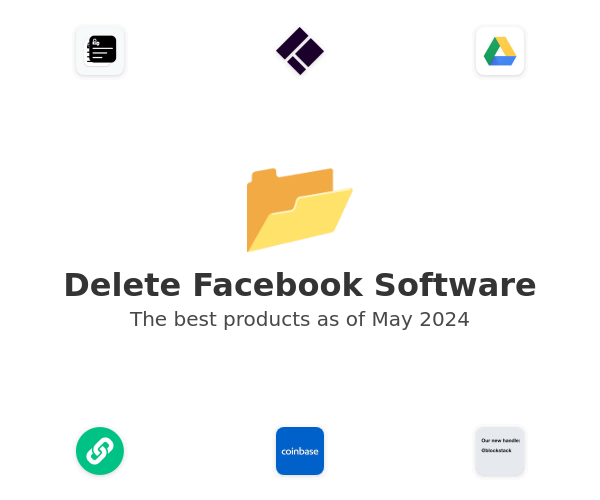 The best Delete Facebook products