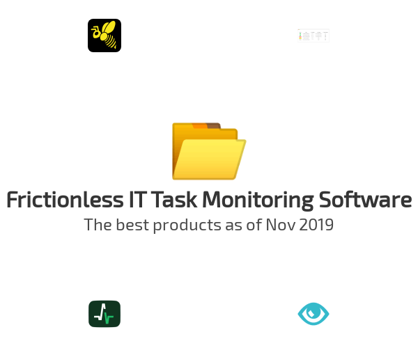 The best Frictionless IT Task Monitoring products