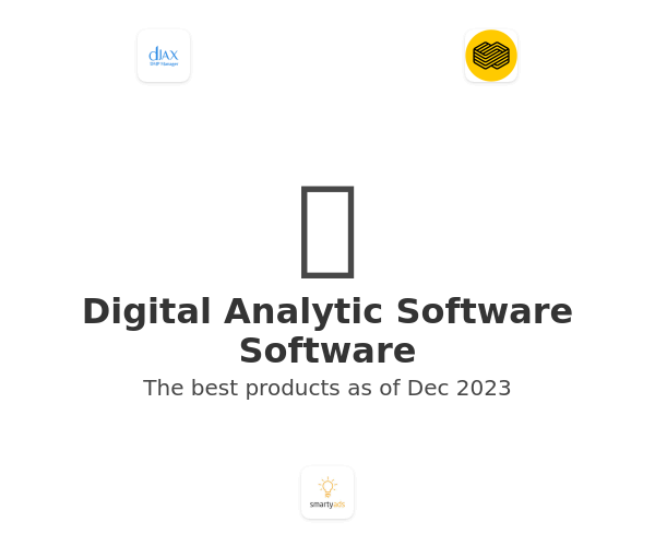 The best Digital Analytic Software products