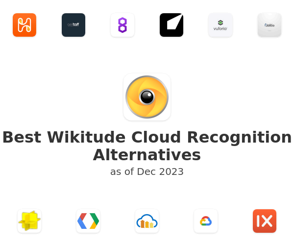 Best Wikitude Cloud Recognition Alternatives