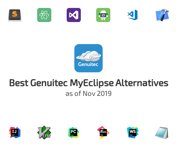 Best Genuitec MyEclipse Alternatives