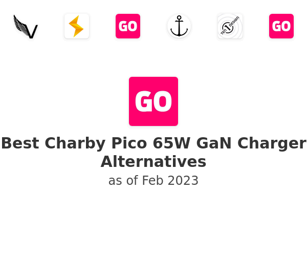 Best Charby Pico 65W GaN Charger Alternatives