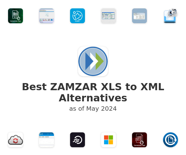 Best ZAMZAR XLS to XML Alternatives