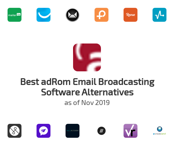 Best adRom Email Broadcasting Software Alternatives