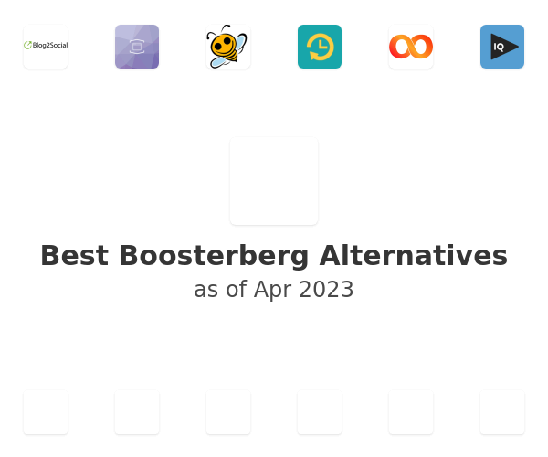Best Boosterberg Alternatives