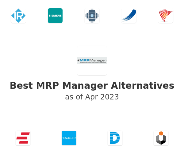 Best MRP Manager Alternatives