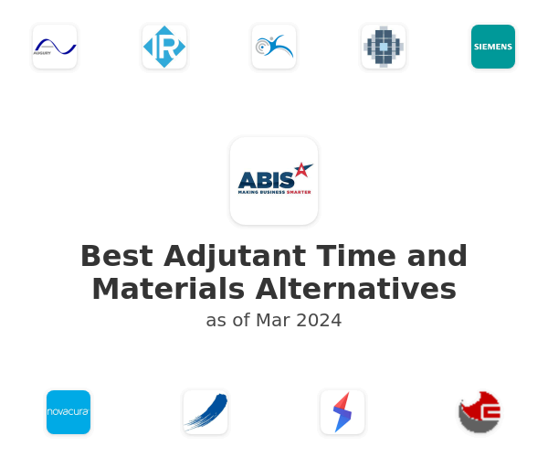 Best Adjutant  Time and Materials Alternatives