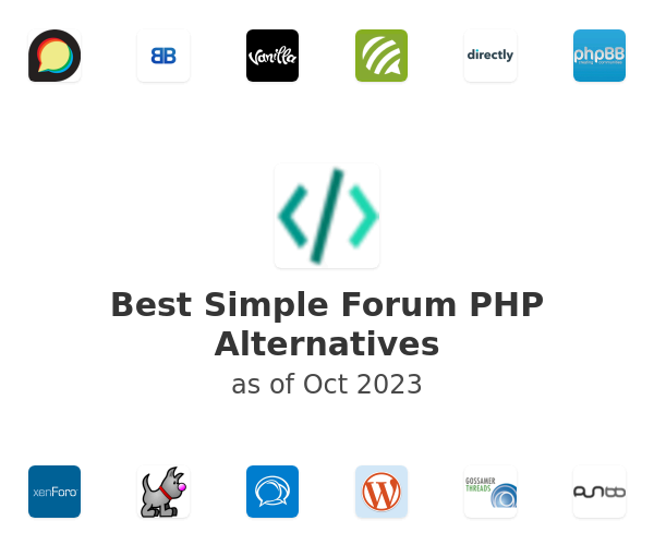 Best Simple Forum PHP Alternatives