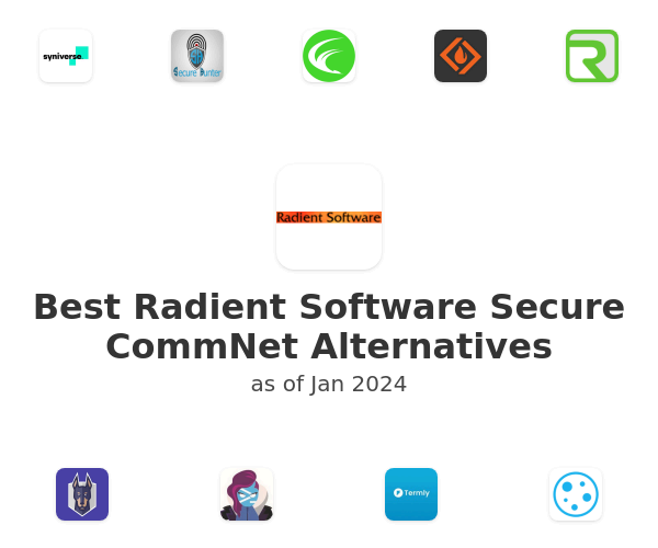 Best Radient Software Secure CommNet Alternatives
