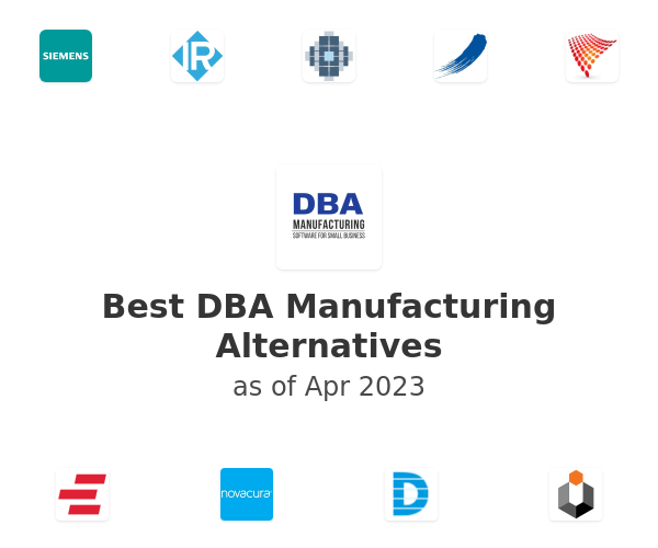 Best DBA Manufacturing Alternatives
