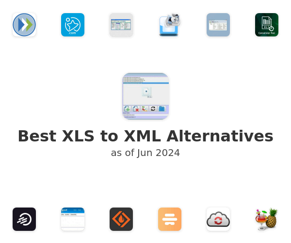Best XLS to XML Alternatives