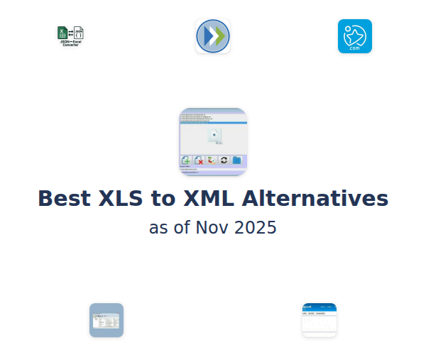 Best XLS to XML Alternatives
