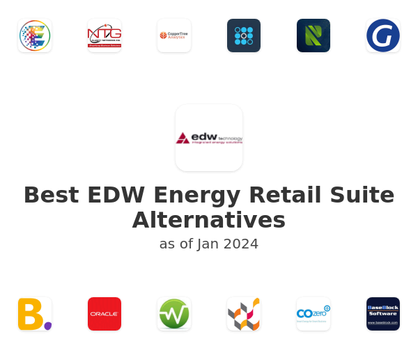Best EDW Energy Retail Suite Alternatives