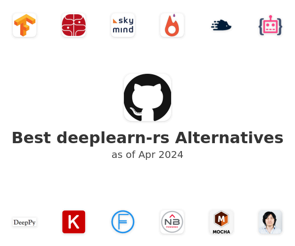 Best deeplearn-rs Alternatives