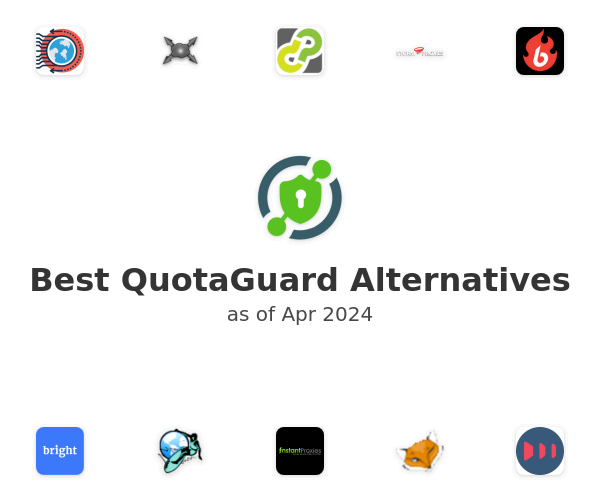 Best QuotaGuard Alternatives
