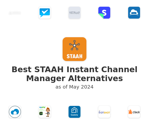Best STAAH Instant Channel Manager Alternatives