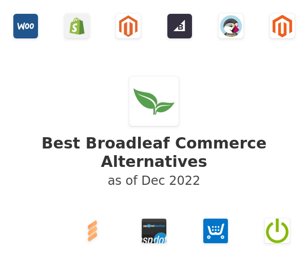 Best Broadleaf Commerce Alternatives