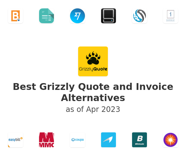Best Grizzly Quote and Invoice Alternatives