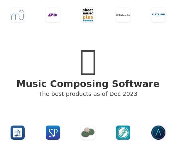 The best Music Composing products
