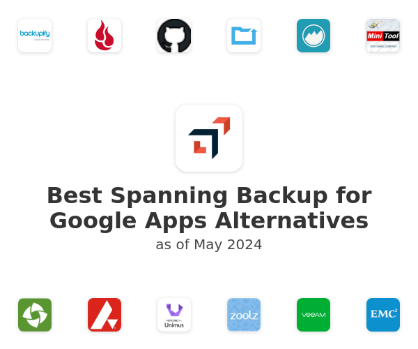 Best Spanning Backup for Google Apps Alternatives