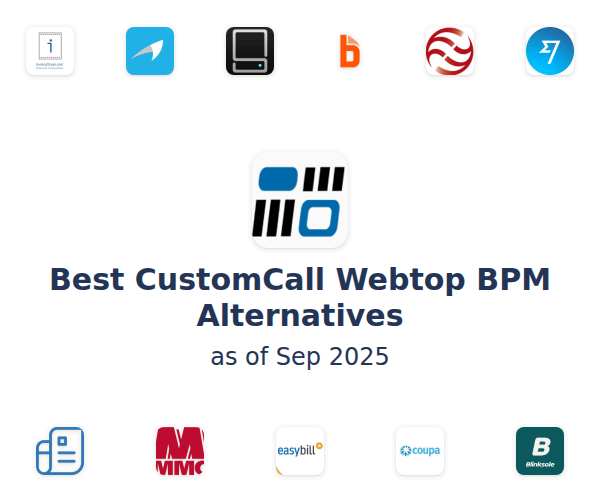 Best CustomCall Webtop BPM Alternatives